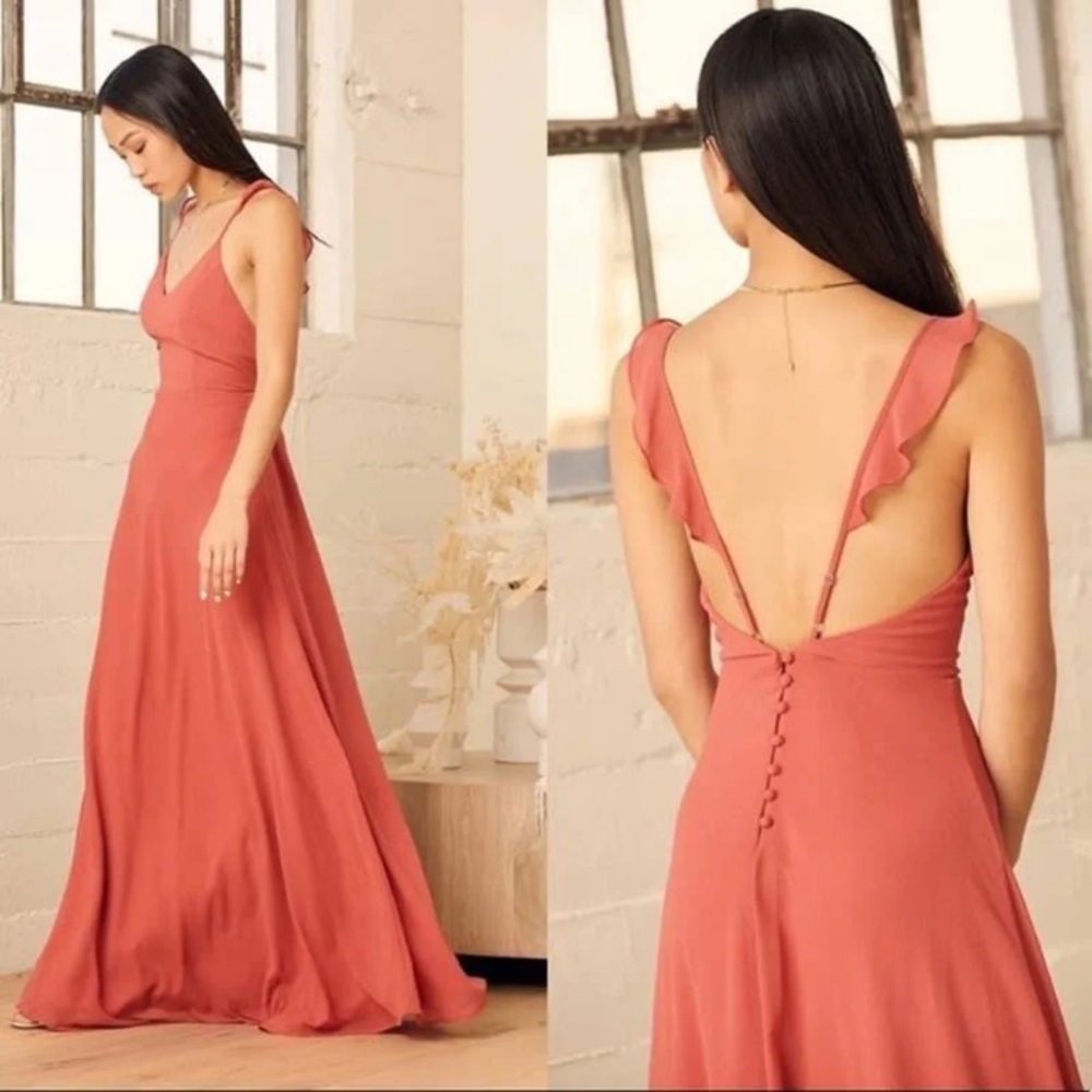 Lulus bridesmaid dress